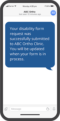 Patient Notifications - Request Received